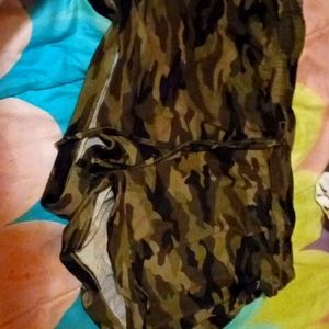 Pajama shorts and pajama shirt